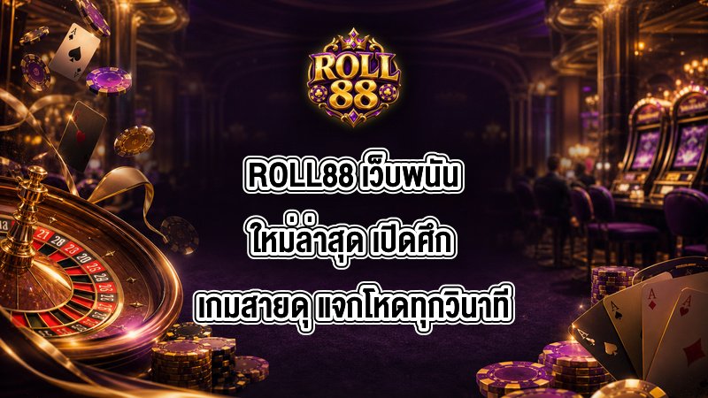 ROLL88 เว็บพนันใหม่ล่าสุด